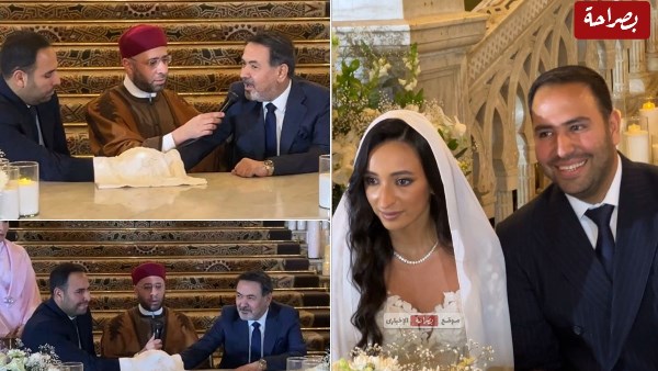 عقد قران ابنة الاعلامى خيرى رمضان 