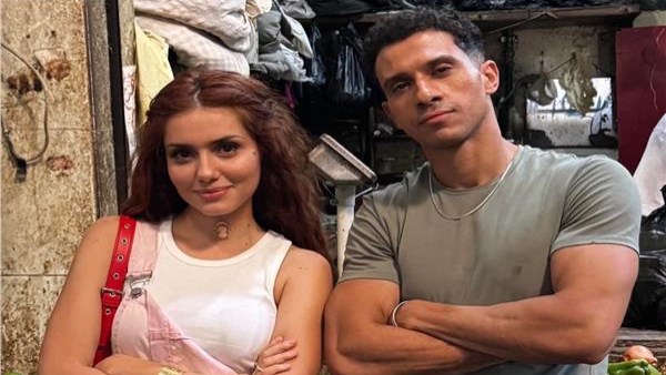 جيهان الشماشرجي مع الفنان عصام عمر