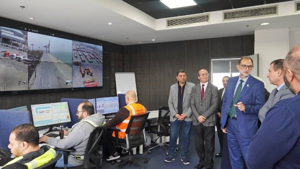 جانب من جولة الميدانية ميناء الإسكندرية