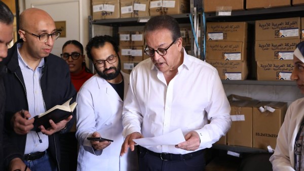 جانب من الجولة الميدانية