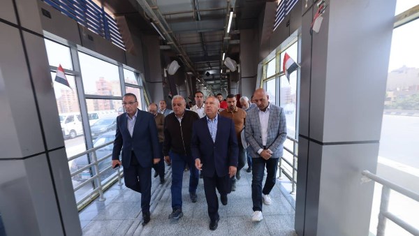 وزير النقل يتفقد جاهزية المرحلة الثانية من مشروع الأتوبيس الترددي BRT تمهيدًا للتشغيل الكامل