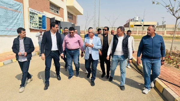 جانب من الجولة الميدانية