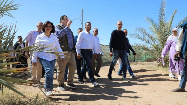 جانب من الجولة الميدانية