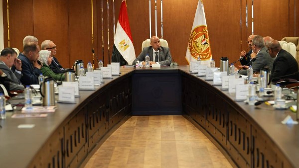 جانب من الاجتماع مجلس إدارة صندوق تمويل التدريب والتأهيل