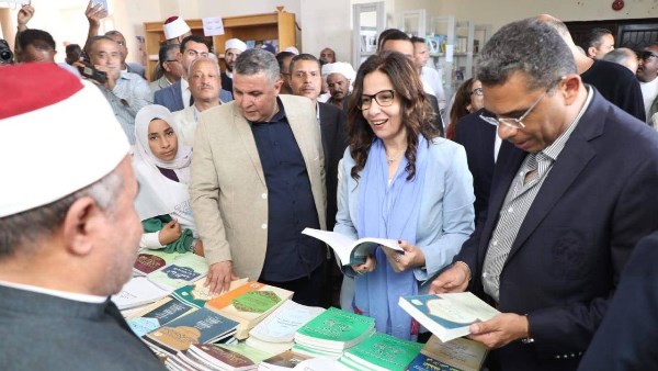 جانب من معرض “شلاتين للكتاب” 