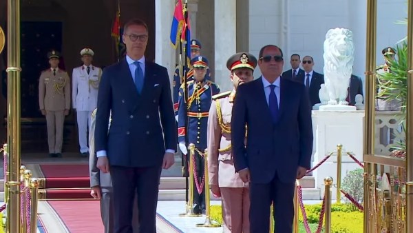 الرئيس السيسى ونظيره الفنلندى