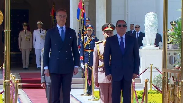 الرئيس السيسى ونظيره الفنلندى