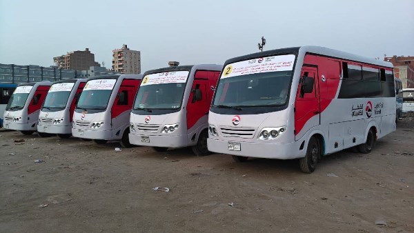 النقل الداخلي الجديدة بمدينة الشروق