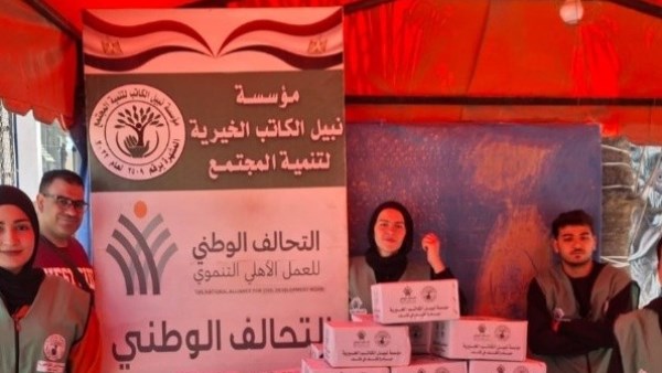 مؤسسة نبيل الكاتب الخيرية عضو التحالف الوطني تنفذ مبادرة «خير مصر طول السنة»