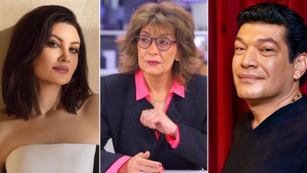 سماح أنور وباسم سمرة وأروى جودة 