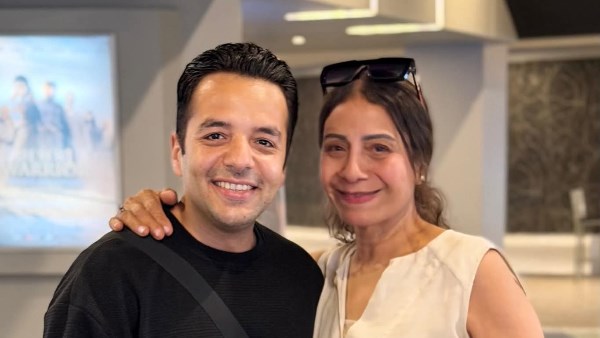  عفاف مصطفى مع طفل فيلم تيتو 