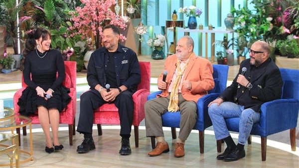 أبطال مسلسل أولاد الراعي ضيوف منى الشاذلي في معكم