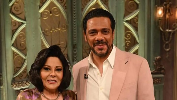 حمزة العيلي وإسعاد يونس من كواليس برنامج "صاحبة السعادة" 