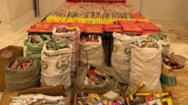  القبض على تاجر ألعاب نارية بحوزته 2 مليون قطعة ألعاب نارية بالقاهرة 