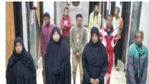 إنقاذ 12 طفل من عصابات التسول بشوارع القاهرة 