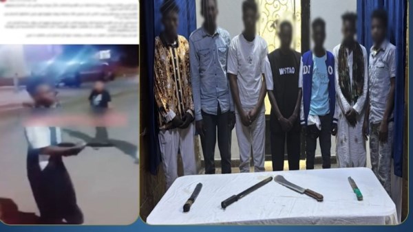 ضبط طرفي مشاجرة جماعية بأسوان بين مواطنين أجانب باستخدام أسلحة بيضاء 