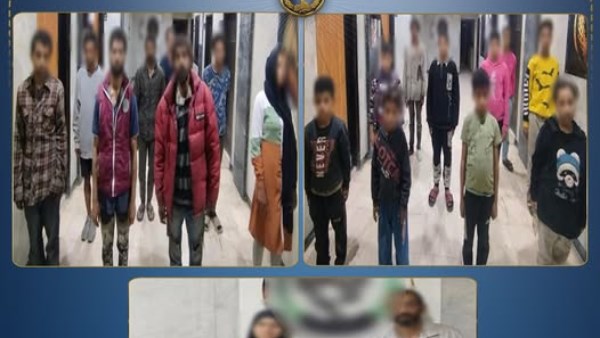 القبض على 8 رجال وامرأتين بتهمة استغلال الأطفال في التسول بالجيزة