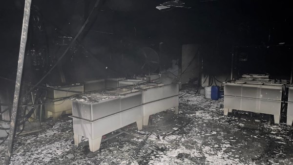 الحماية المدنية تسيطر على حريق مصنع مشغولات ذهبية ببدر بعد محاصرة النيران بالكامل 