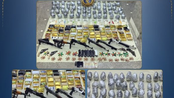 مصرع تشكيل عصابي شديد الخطورة بالشرقية وضبط مخدرات وأسلحة بـ18 مليون جنيه 