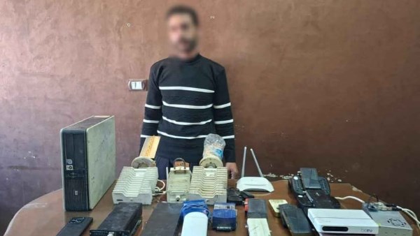 القبض على شخص لادارته شبكة بث تلفزيونى "بدون ترخيص" بالغربية