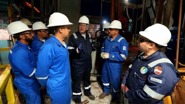  زيارة ميدانية إلى موقع الحفار (EDC 73)