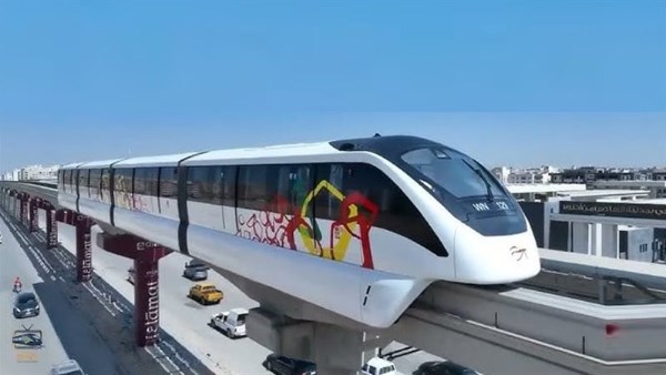 مونوريل غرب النيل بمنطقة بشتيل