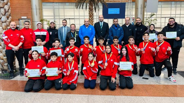 وزارة الشباب والرياضة تستقبل منتخب الووشو كونغ بعد الإنجاز العالمي في الصين