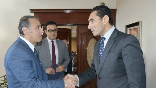 وزير الشباب والرياضة ورئيس هيئة الرقابة المالية