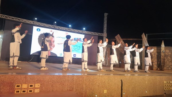 جانب من الحفل افتتاح مهرجان كوما وايدي بأسوان 