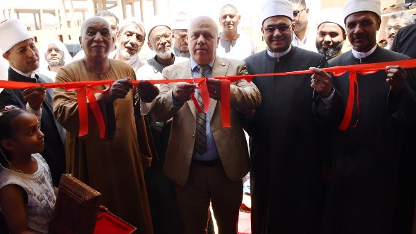 افتتاح مسجد قباء بمدينة أسوان الجديدة