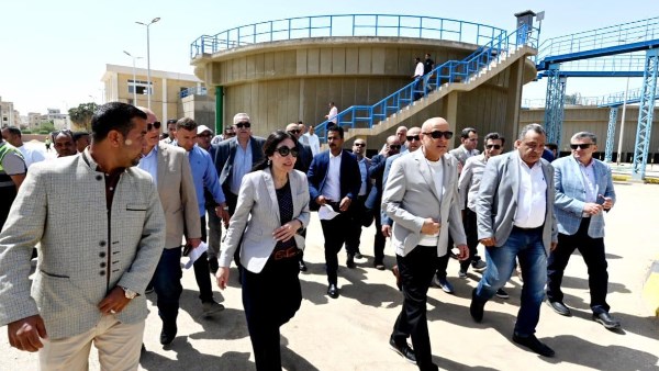 جولة وزيرة الاسكان بمحافظة الأقصر