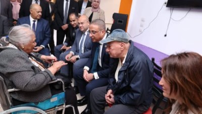 زيارة دار تكريم هدية بركات لرعاية كبار السن 