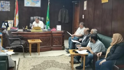 متابعة ملف تقنين أراضي الدولة وسداد المستحقات بالفيوم