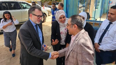 زيارة السفير الكندي لأسيوط