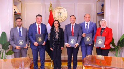 جانب من بروتوكول تعاون بين وزارة التضامن الاجتماعي وصندوق مكافحة وعلاج الإدمان 