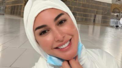 ياسمين صبري في الحج