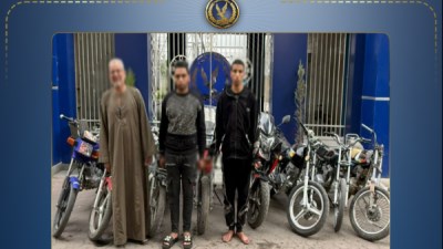 نشاط إجرامى تخصص فى سرقة الدراجات النارية 