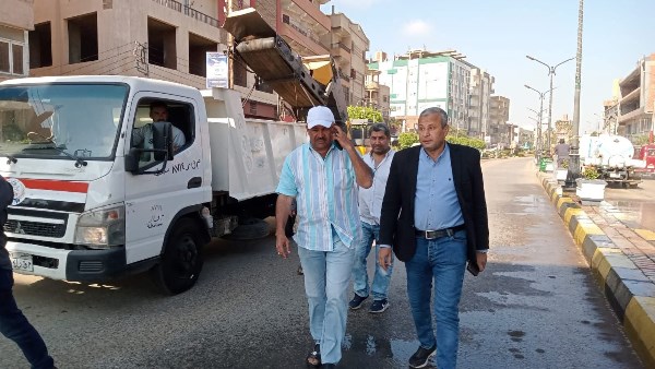 رئيس مجلس مدينة تلا يتابع حملات النظافة 