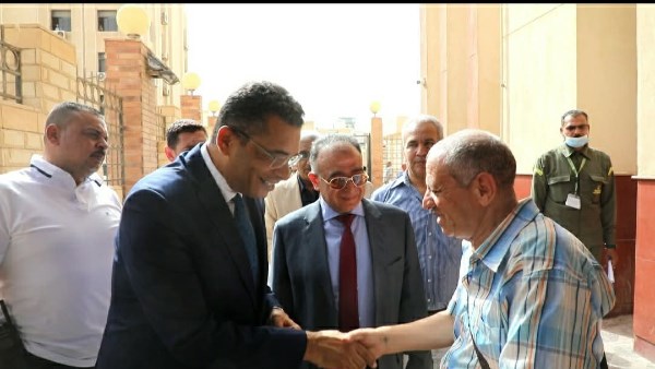 زيارة الدكتور وليد البرقي امس للتأمين الصحي