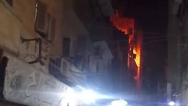 8 سيارات إطفاء للسيطرة على حريق شقة بالحواتم في الفيوم