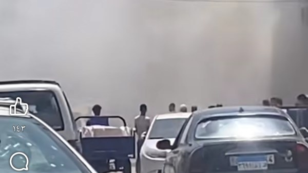 السيطرة على حريق سيارة بجوار نقابة المحامين بالفيوم