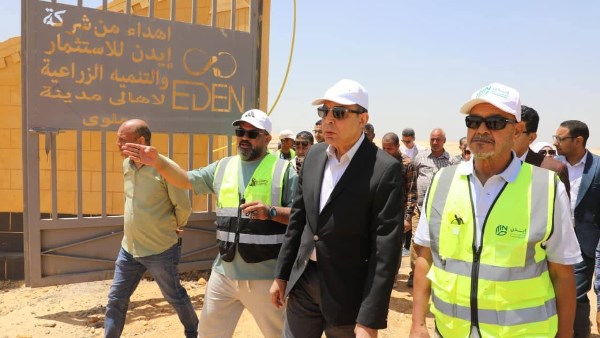محافظ المنيا يتفقد سوق المواشي الجديد بملوى