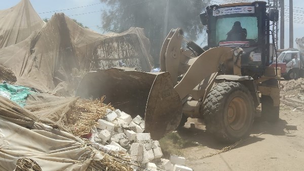 حملات إزالة بالبحيرة 