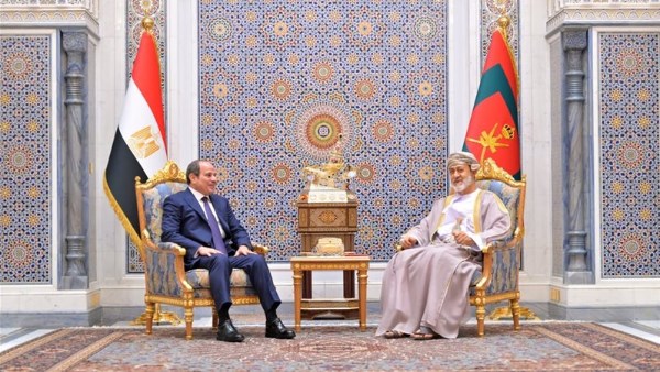 الرئيس السيسي وسلطان عمان