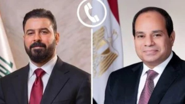 السيسي ورئيس وزراء العراق