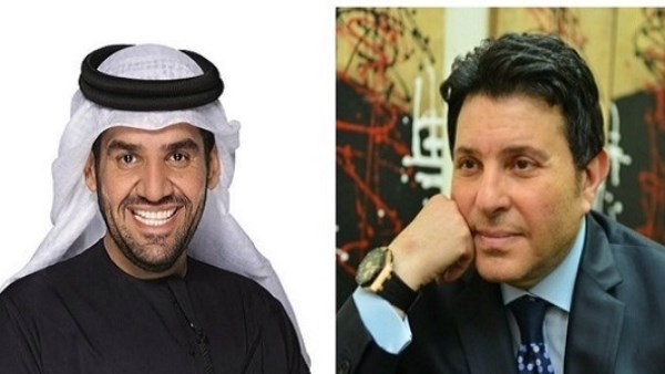 حسين الجسمى وهانى شاكر 