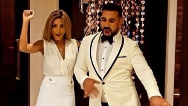 احمد سعد وعلياء بسيونى 