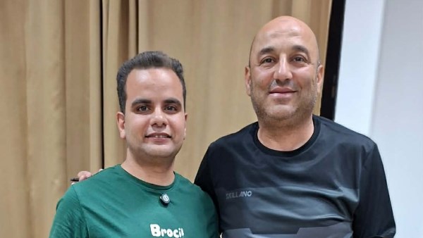 الكابتن "أحمد عبد المقصود" ومراسل موقع بصراحة