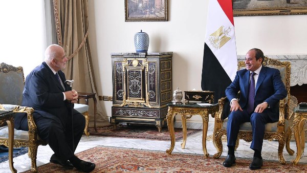 الرئيس السيسى يستقبل رئيس مجلس إدارة المجلس العالمي للسفر والسياحة