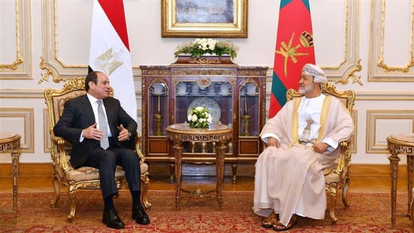الرئيس السيسي والسلطان هيثم بن طارق سلطان عُمان
